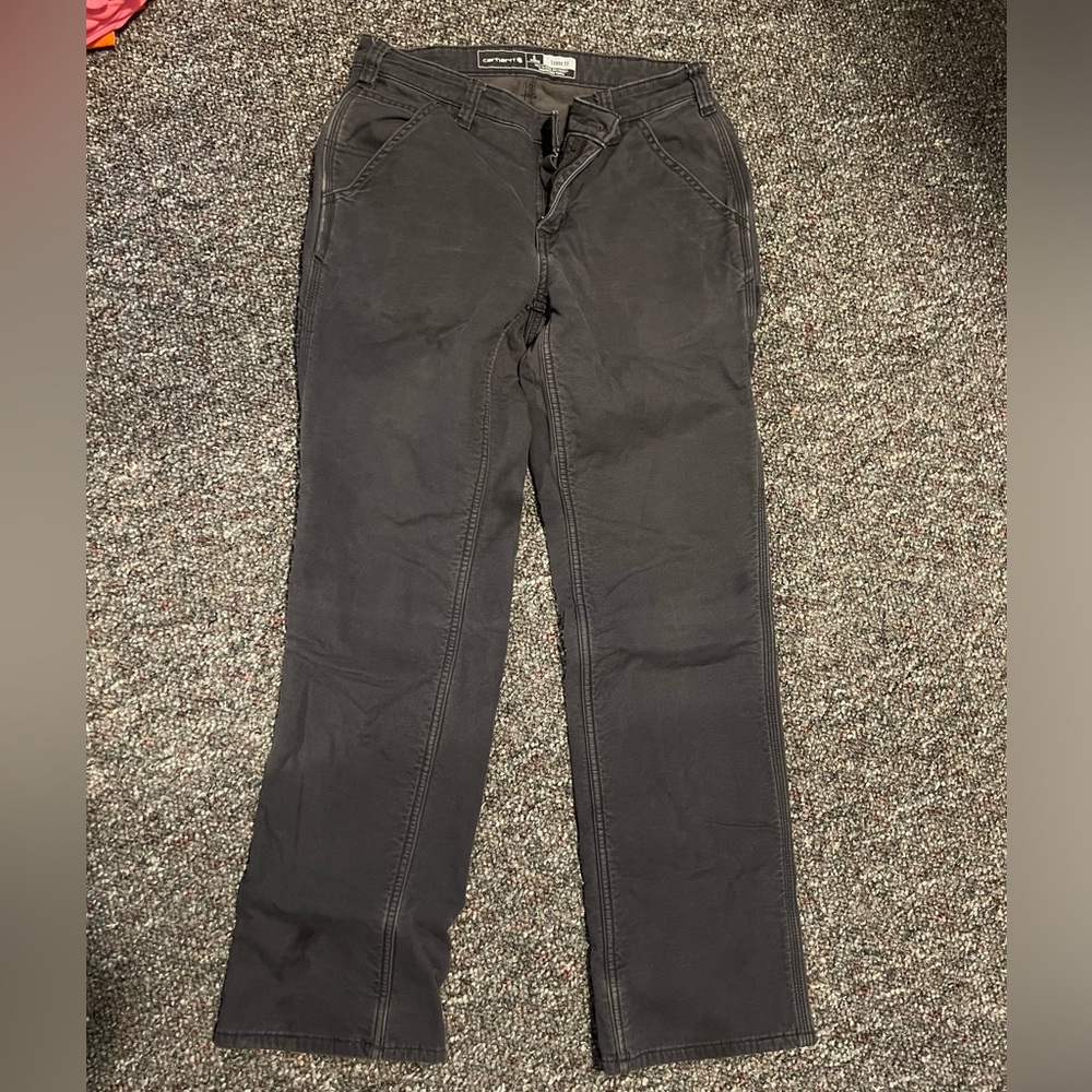 Carhartt fleece lined pants